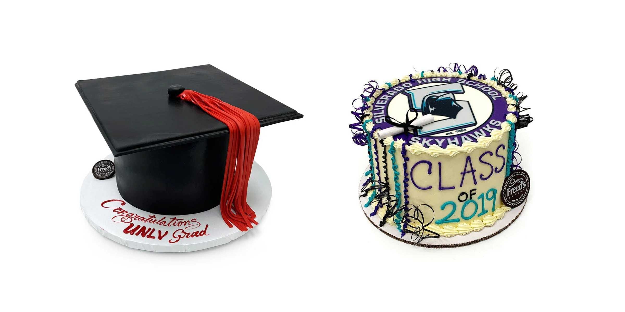 Graduation Cake Flavor Guide Inspired by Freed's Bakery