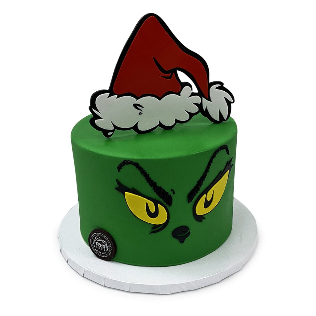 You're A Mean One Theme Cake Freed's Bakery 
