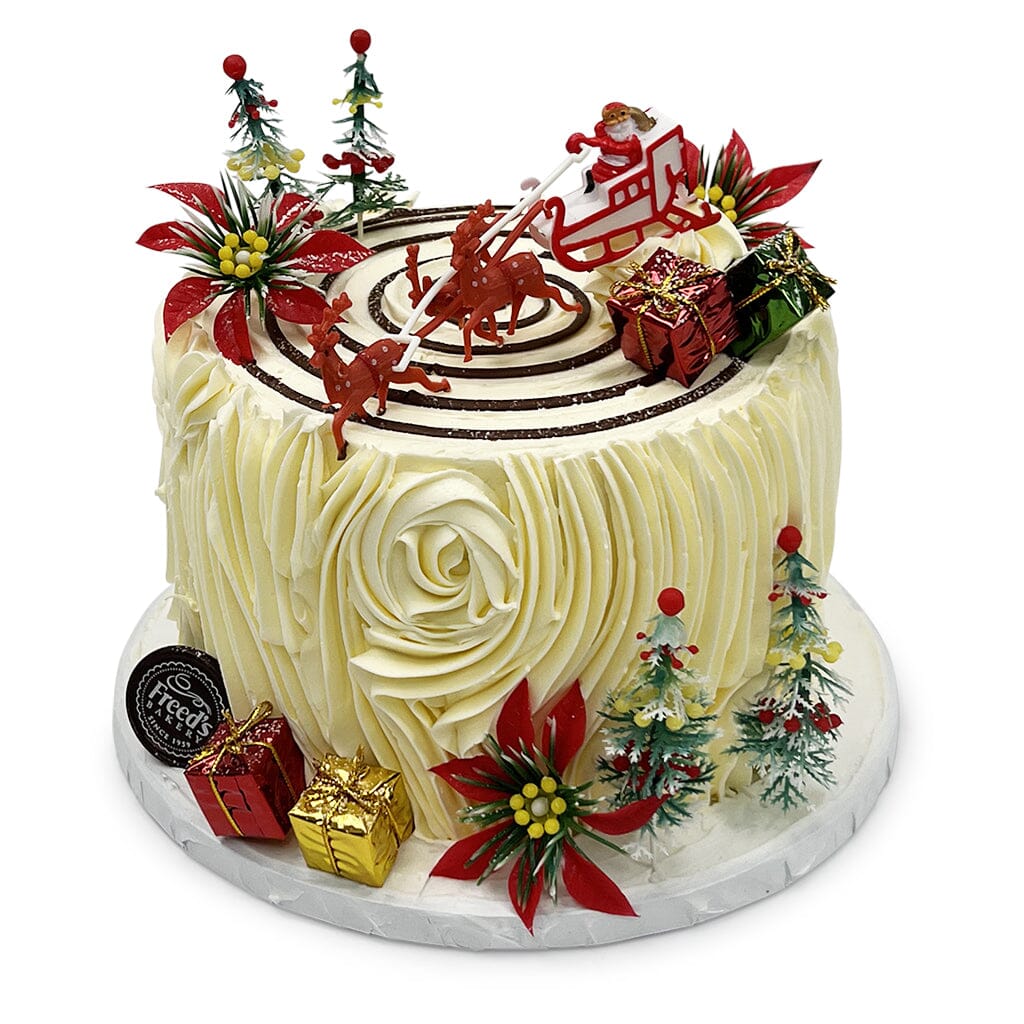Yule Stump - Bûche de Noël Seasonal Item Freed's Bakery