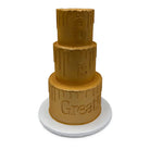 24K Celebration Wedding Cake Freed's Bakery