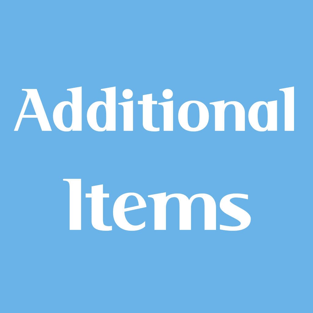 Option - Additional Items Product Option Freed's Bakery