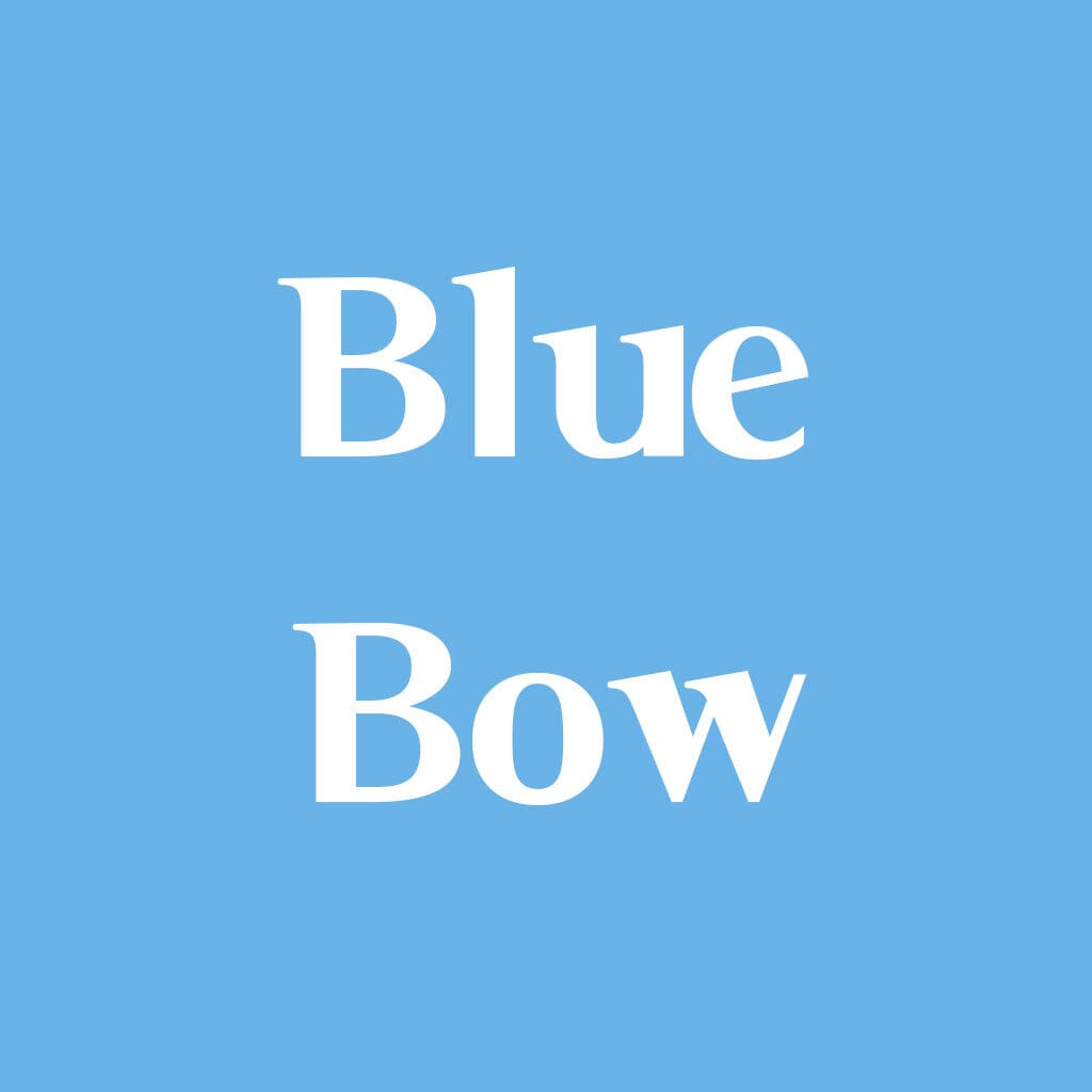 Additional Items Product Option Freed's Bakery Handmade Blue Bow