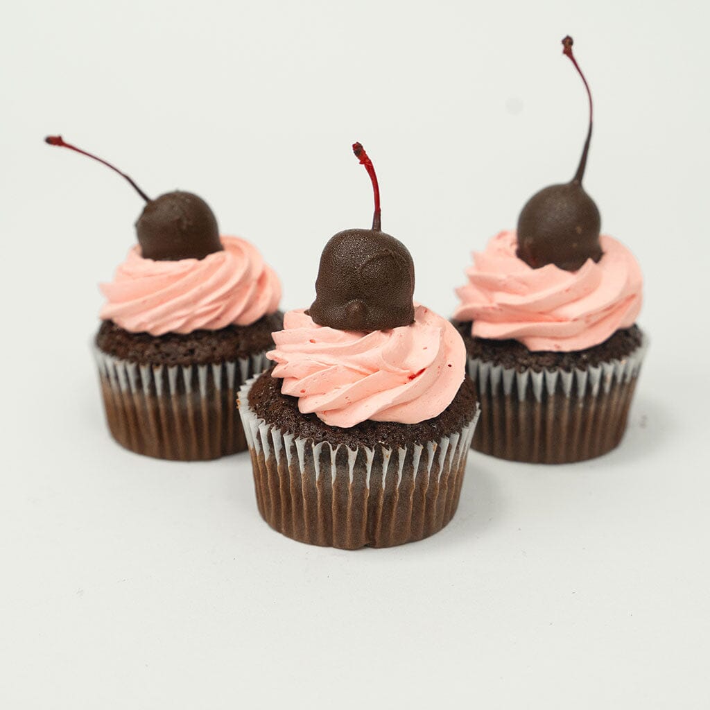 Option - Included in Assortment Product Option Freed's Bakery Chocolate Dipped Cherry Cupcake