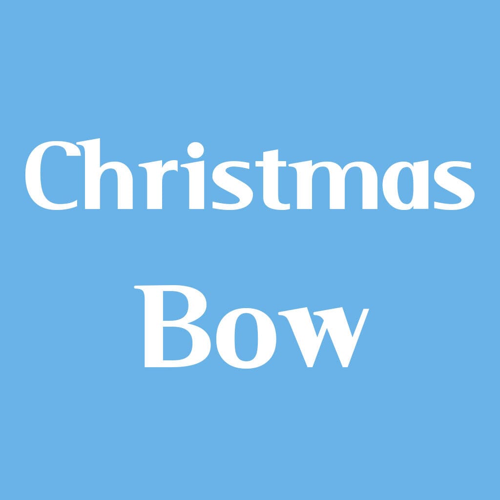 Additional Items Product Option Freed's Bakery Handmade Christmas Bow