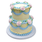 Cotton Candy Garden Wedding Cake Freed's Bakery