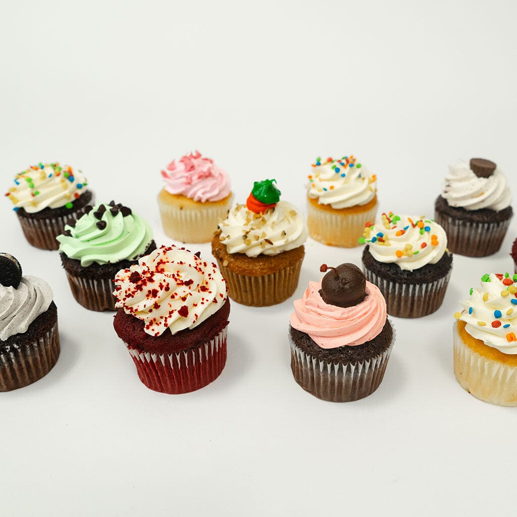 Cupcake Assortment Theme Cupcake Freed's Bakery