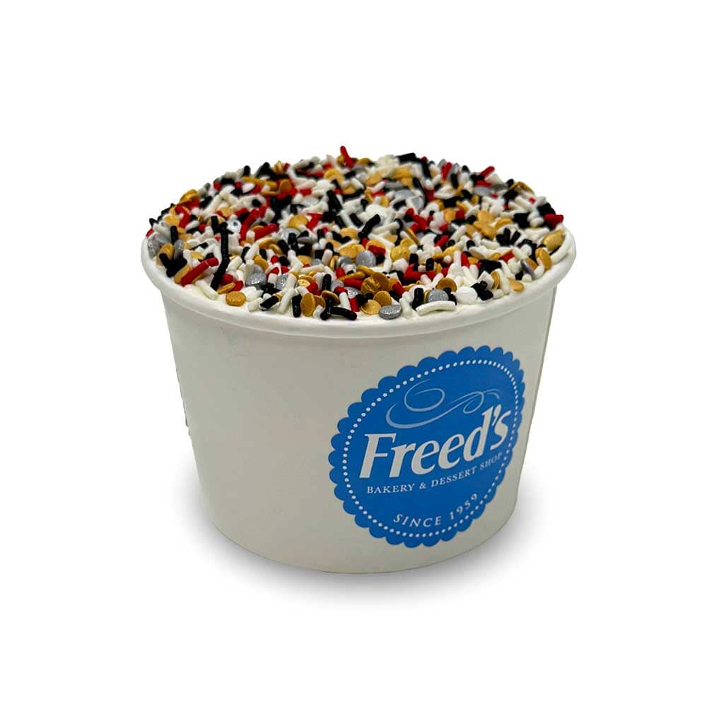 Freed's Sprinkle Dot Cake Cake Slice & Pastry Freed's Bakery Confetti Sprinkle Birthday Dot Cake Vegas Hockey
