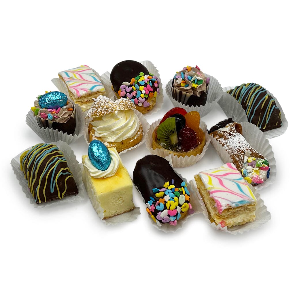Easter Mini Pastry Assortment Cake Slice & Pastry Freed's Bakery 