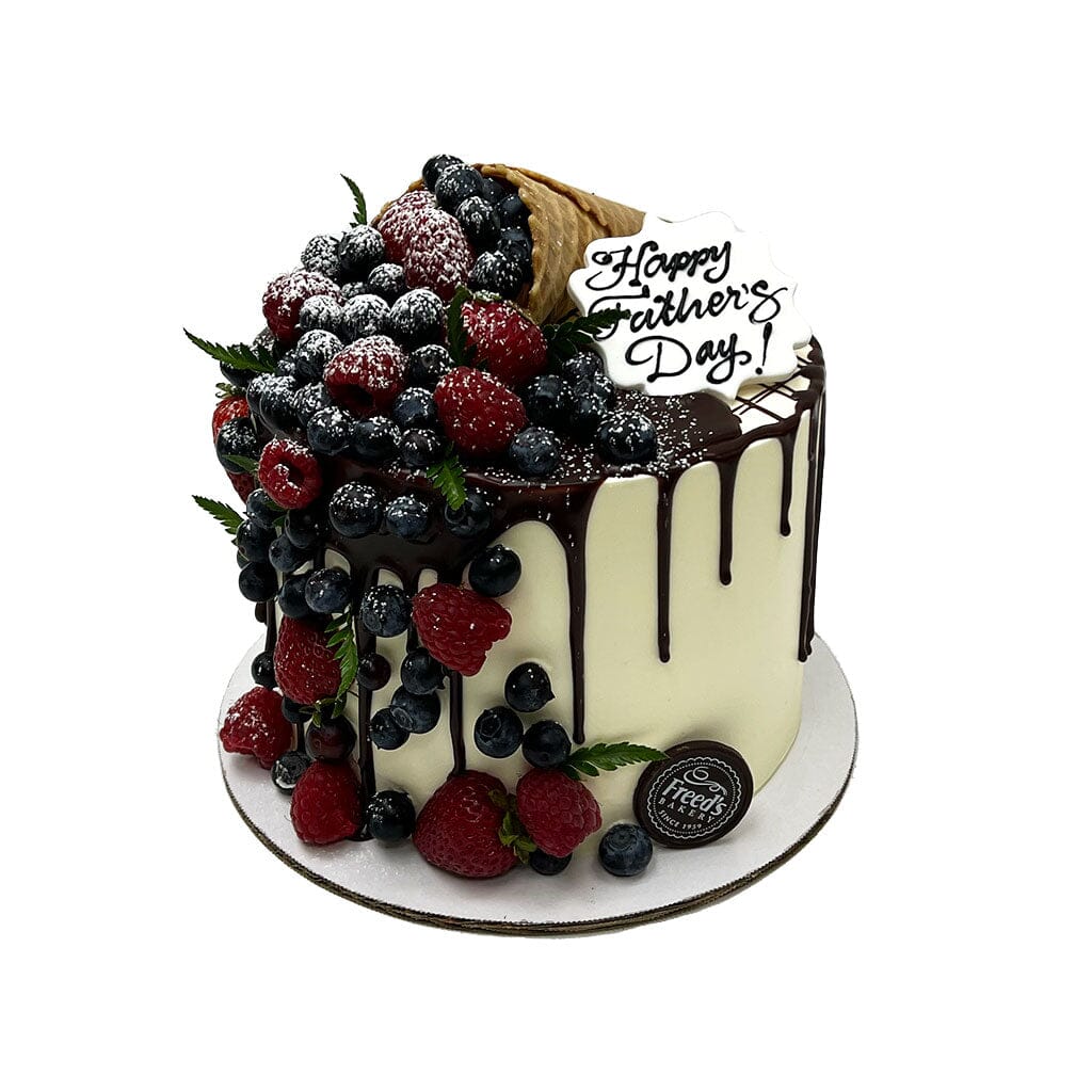 Drizzle Berry Theme Cake Freed's Bakery