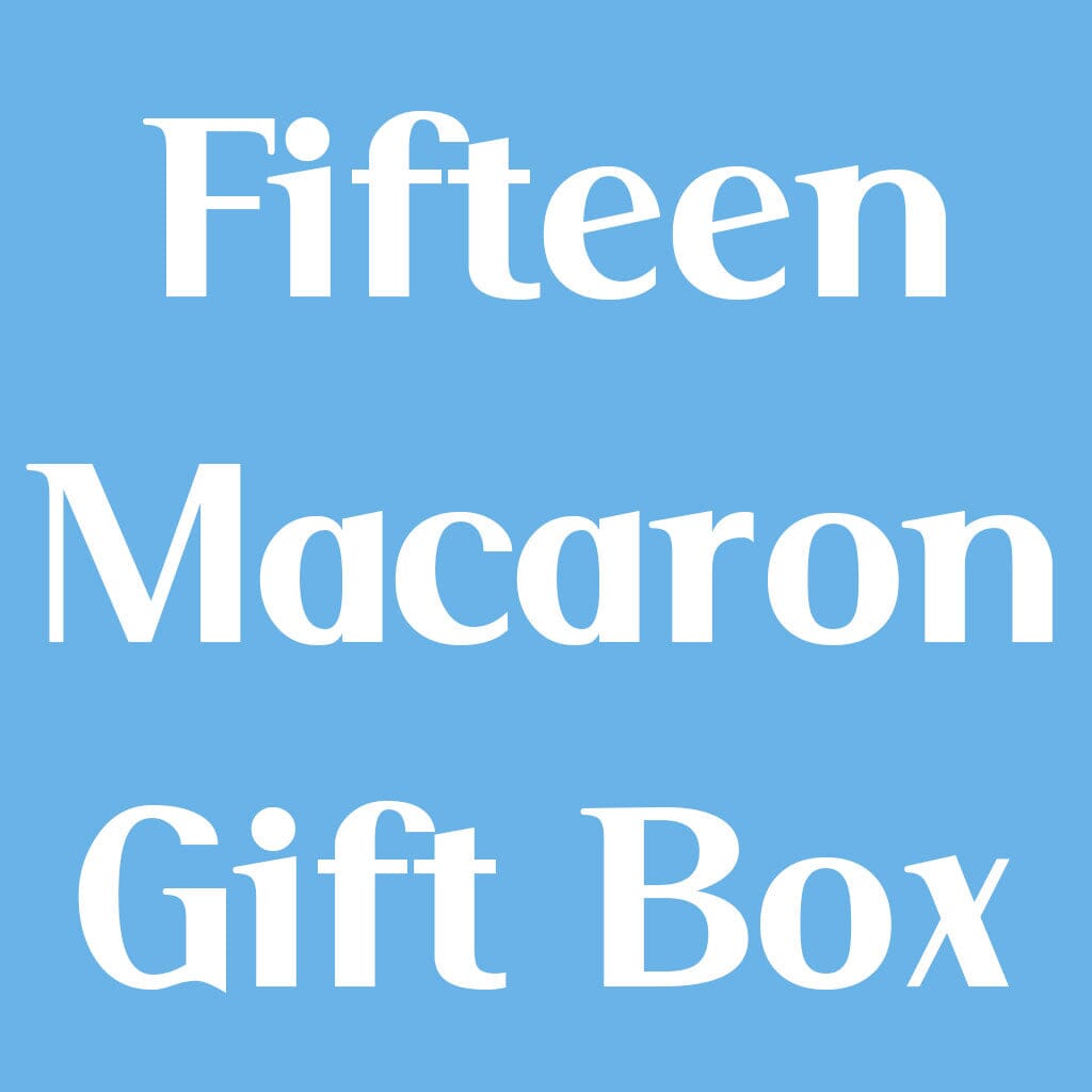 Quantity Selected Product Option Freed's Bakery Fifteen Macarons (Gift Box)