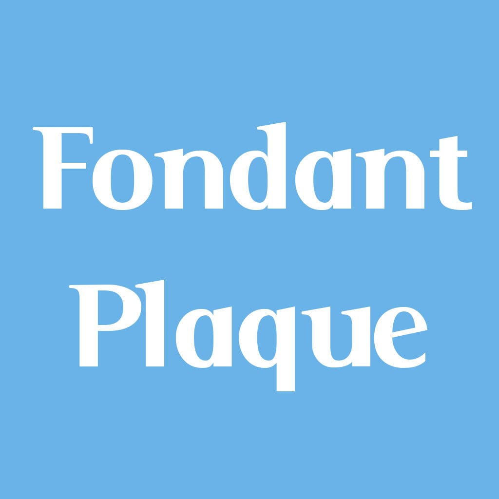 Additional Items Product Option Freed's Bakery Fondant Plaque