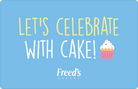 Gift Card Gift Card Freed's Bakery