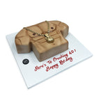 Gold Flex Theme Cake Freed's Bakery