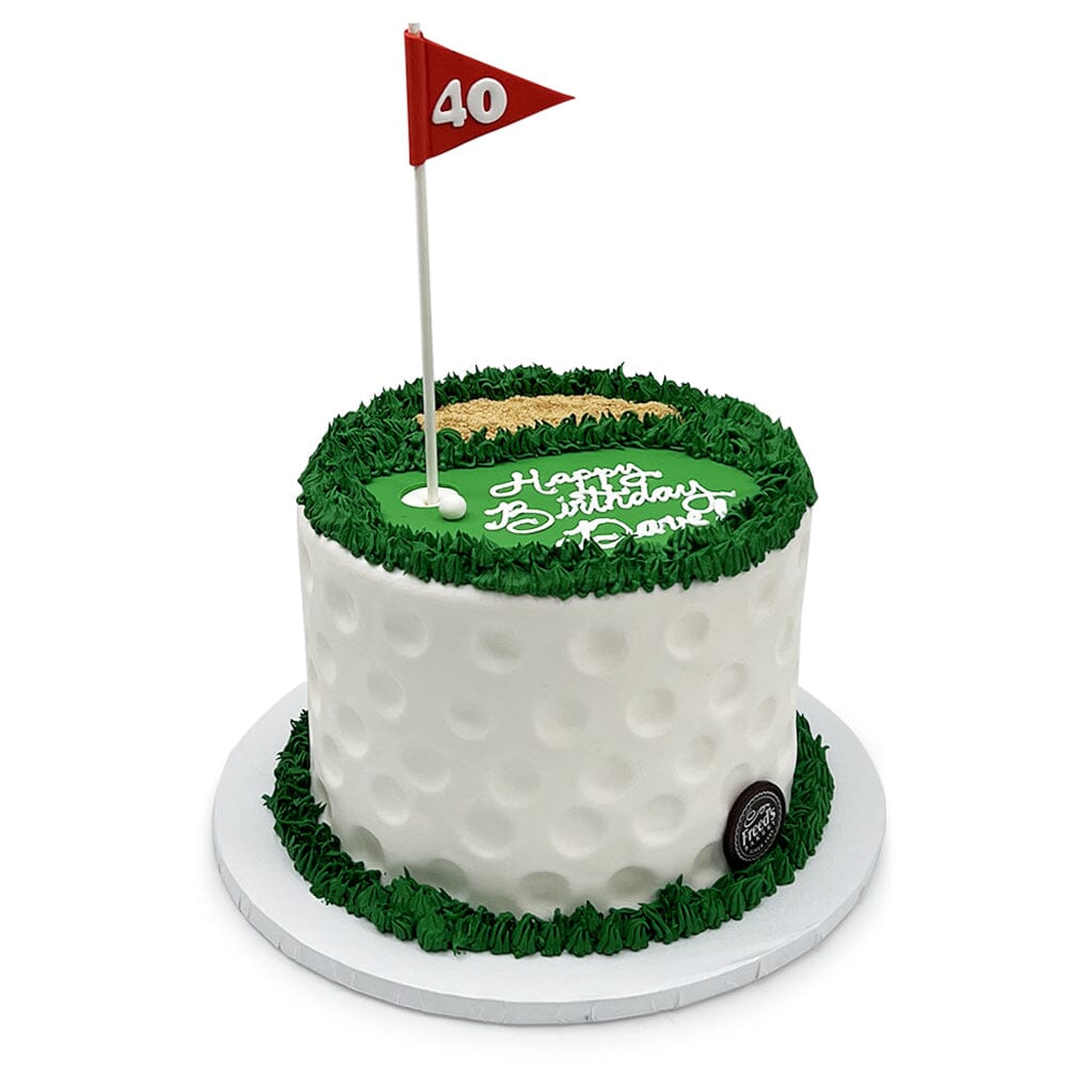 Hole in One Delight Theme Cake Freed's Bakery