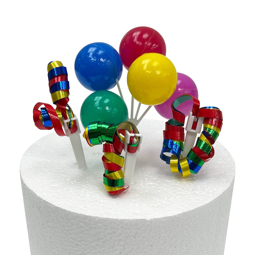 Option - Theme - Balloons & Streamers Product Option Freed's Bakery