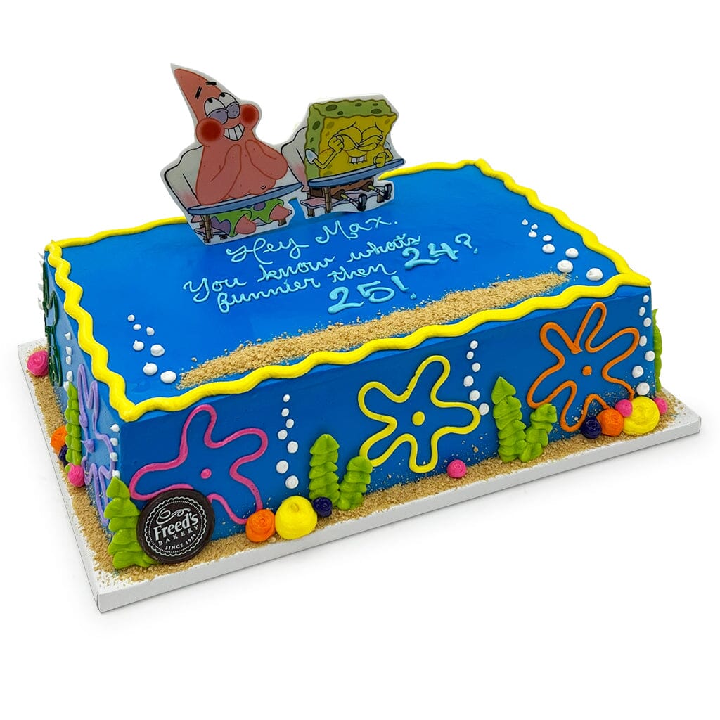 Bob's Funny Numbers Theme Cake Freed's Bakery