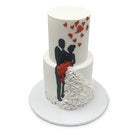 Romantic Union Wedding Cake Freed's Bakery