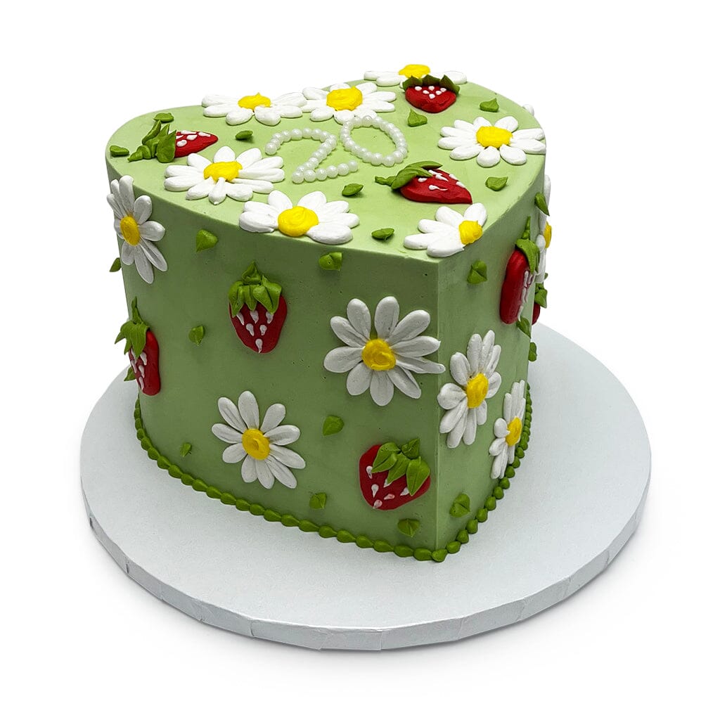 Berry Floral Theme Cake Freed's Bakery