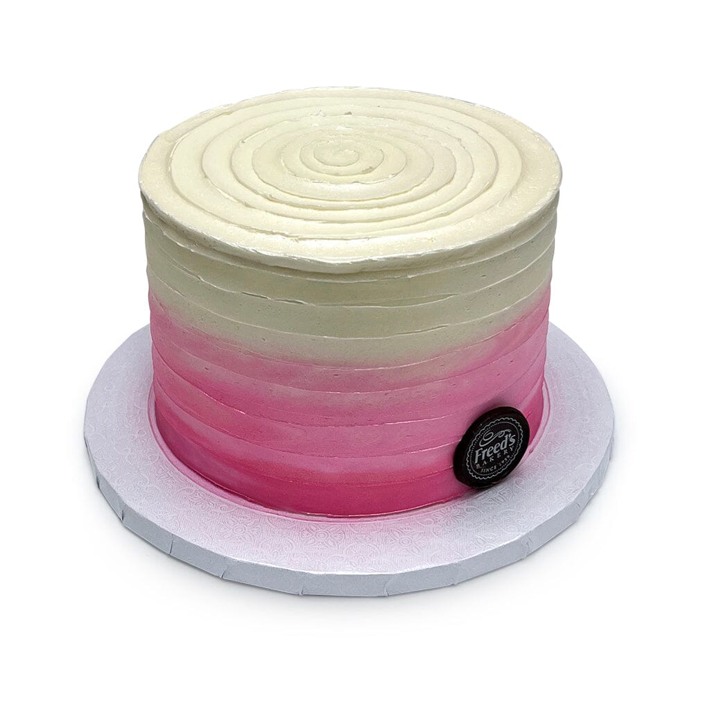 Pink Pearl Swirl Theme Cake Freed's Bakery