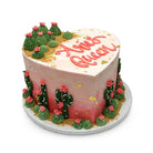 Pink Painted Desert Theme Cake Freed's Bakery