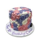 Pearly Swirls Theme Cake Freed's Bakery