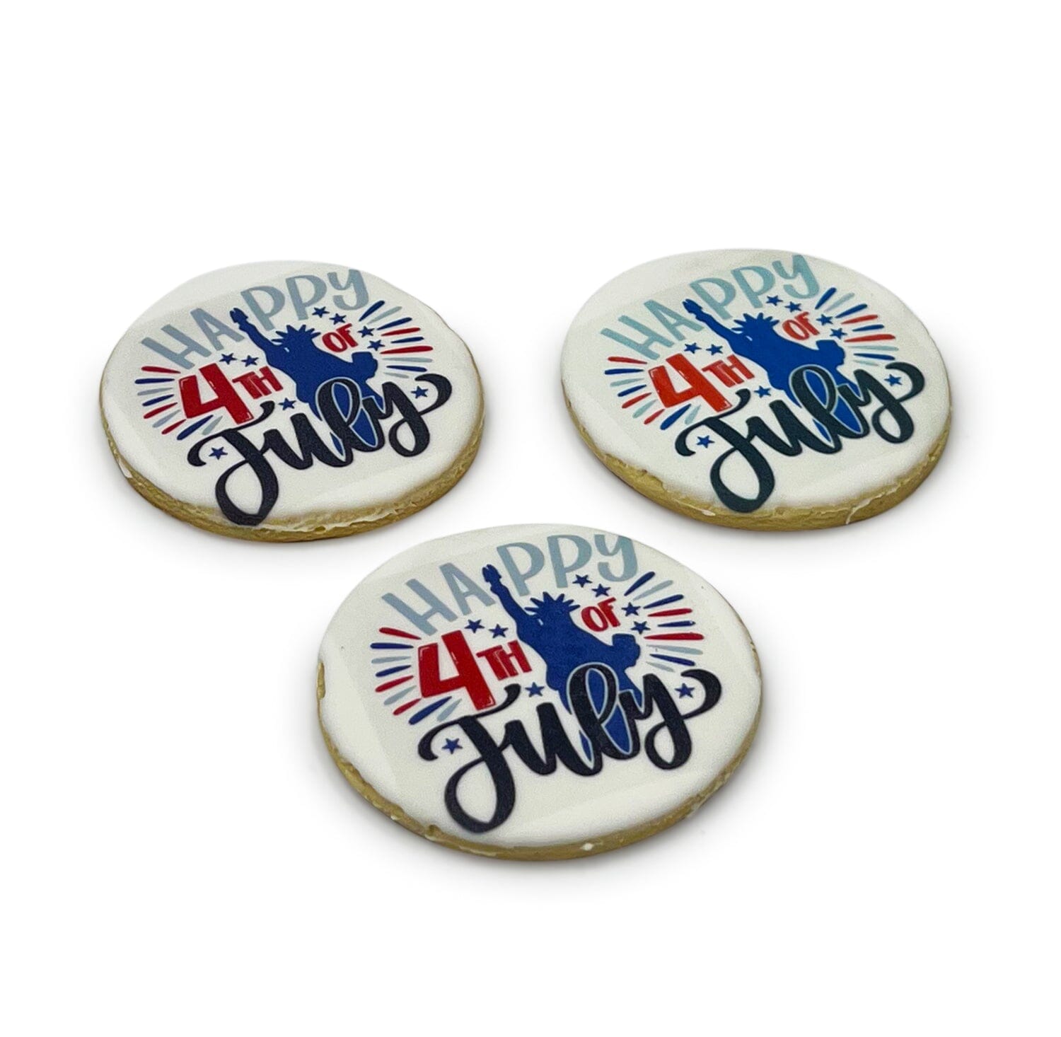 Happy 4th Cookies Cutout Cookie Freed's Bakery