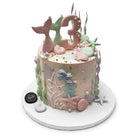 Pastel Mermaid Theme Cake Freed's Bakery