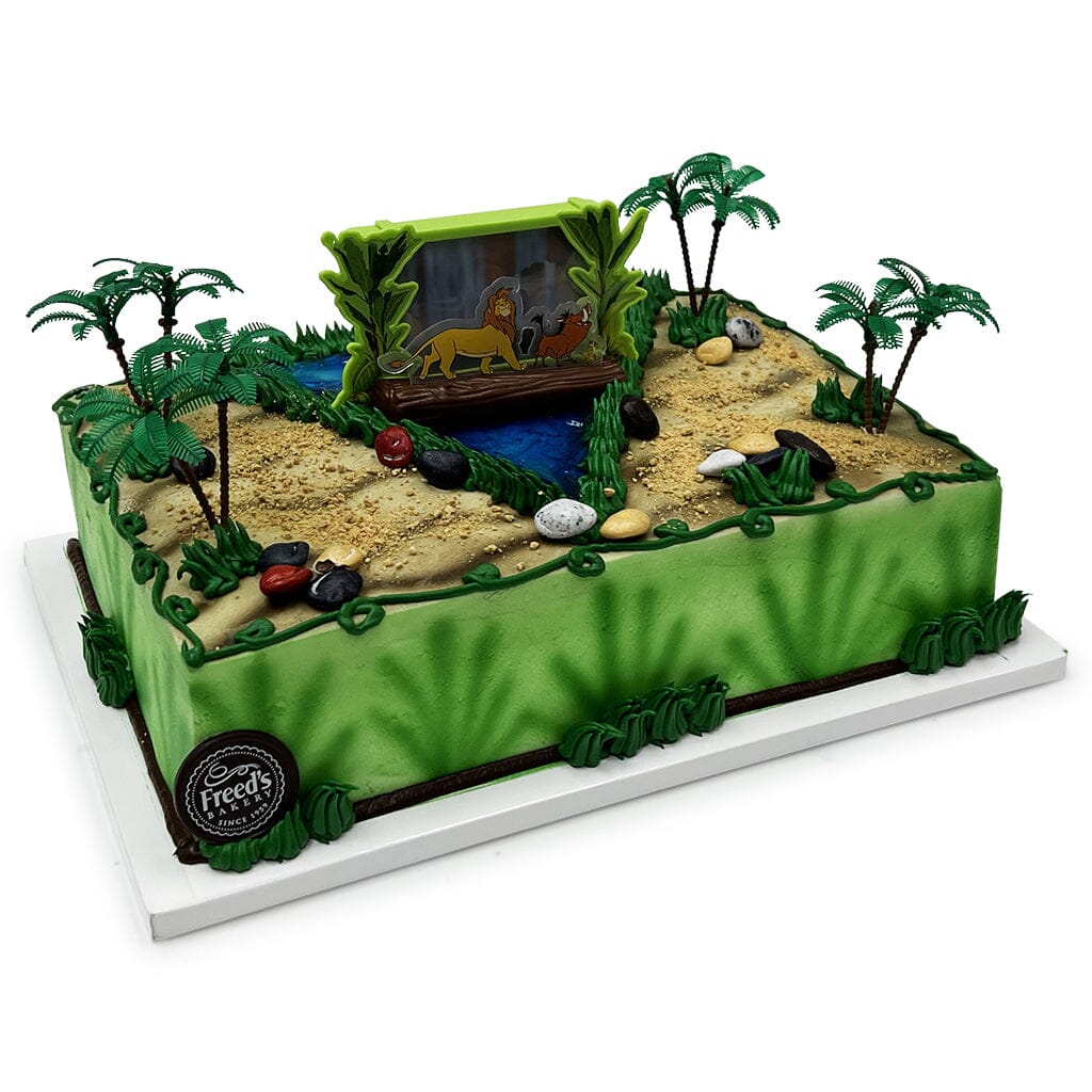 Simba and Friends Theme Cake Freed's Bakery