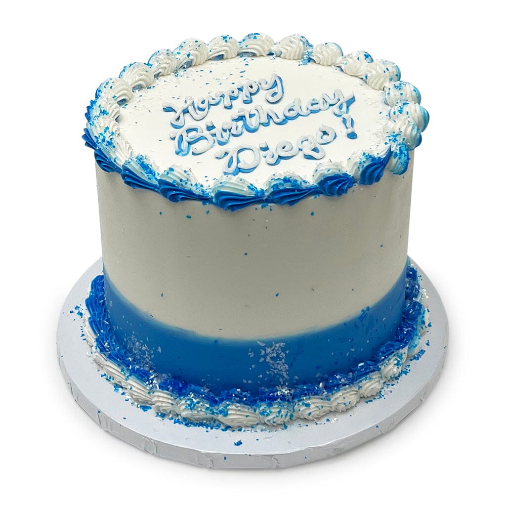Frosty Blue Theme Cake Freed's Bakery