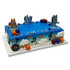 Bluey Dance Party Theme Cake Freed's Bakery 1/4 Sheet (Serves 20-25) Vanilla Cake w/ Bavarian Cream