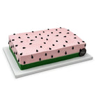 Watermelon Delight Theme Cake Freed's Bakery 1/4 Sheet (Serves 20-25) Vanilla Cake w/ Bavarian Cream