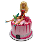 Party Hard Vegas Birthday Cake Theme Cake Freed's Bakery
