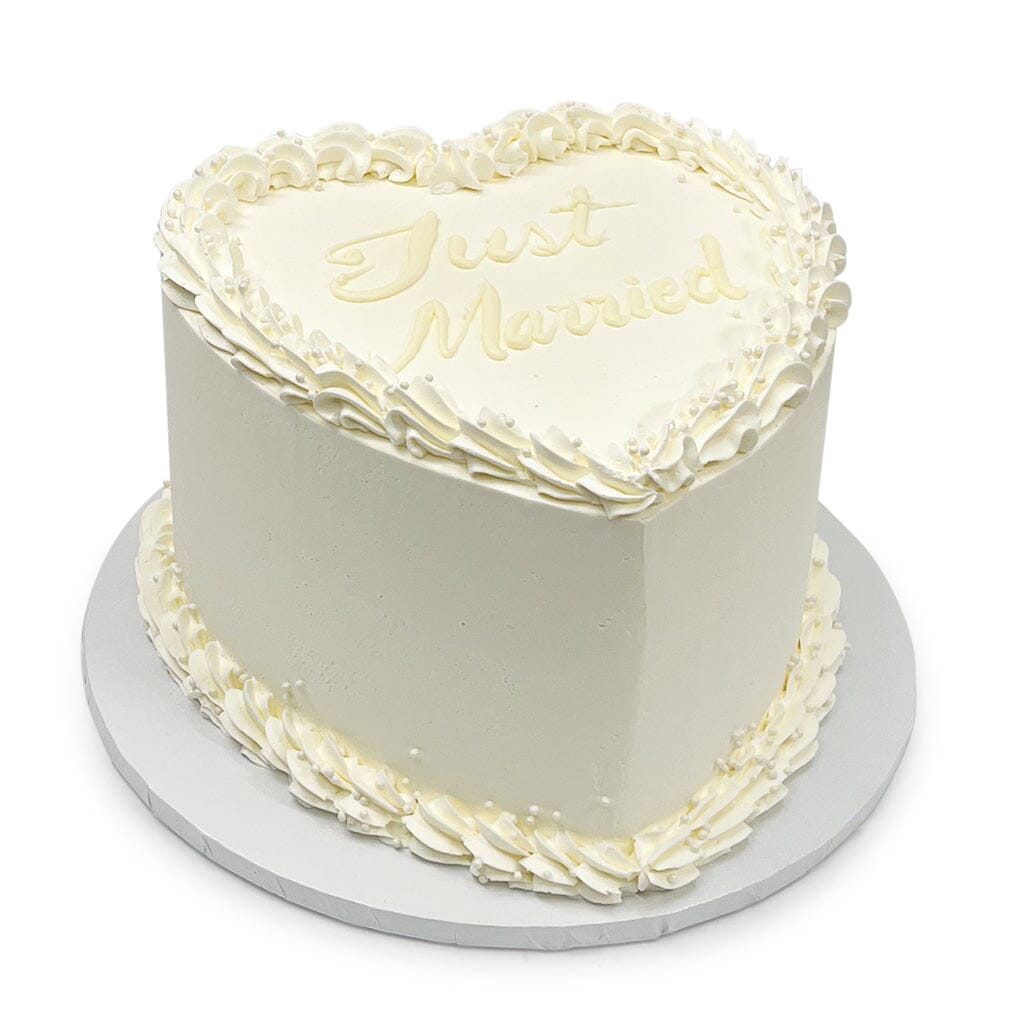 Just Married Theme Cake Freed's Bakery