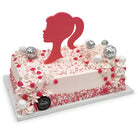 Pink Disco Party Theme Cake Freed's Bakery 1/4 Sheet (Serves 20-25) Vanilla Cake w/ Bavarian Cream