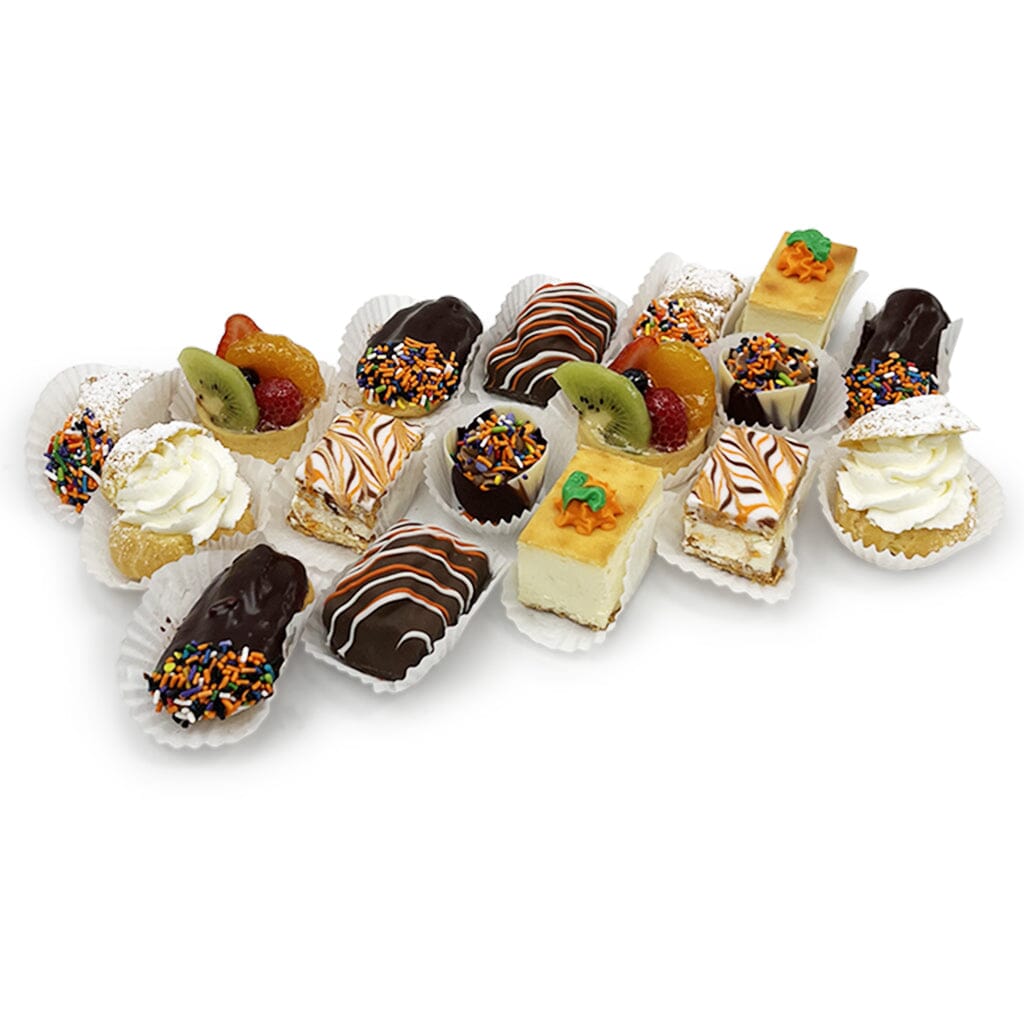 Halloween Mini Pastry Assortment Cake Slice & Pastry Freed's Bakery