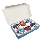 Merry Christmas Custom Cookie Gift Box Gift Box Freed's Bakery 12 Cookies One Image