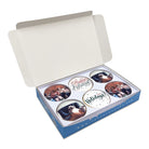 Happy Holidays Custom Cookie Gift Box Gift Box Freed's Bakery 12 Cookies One Image
