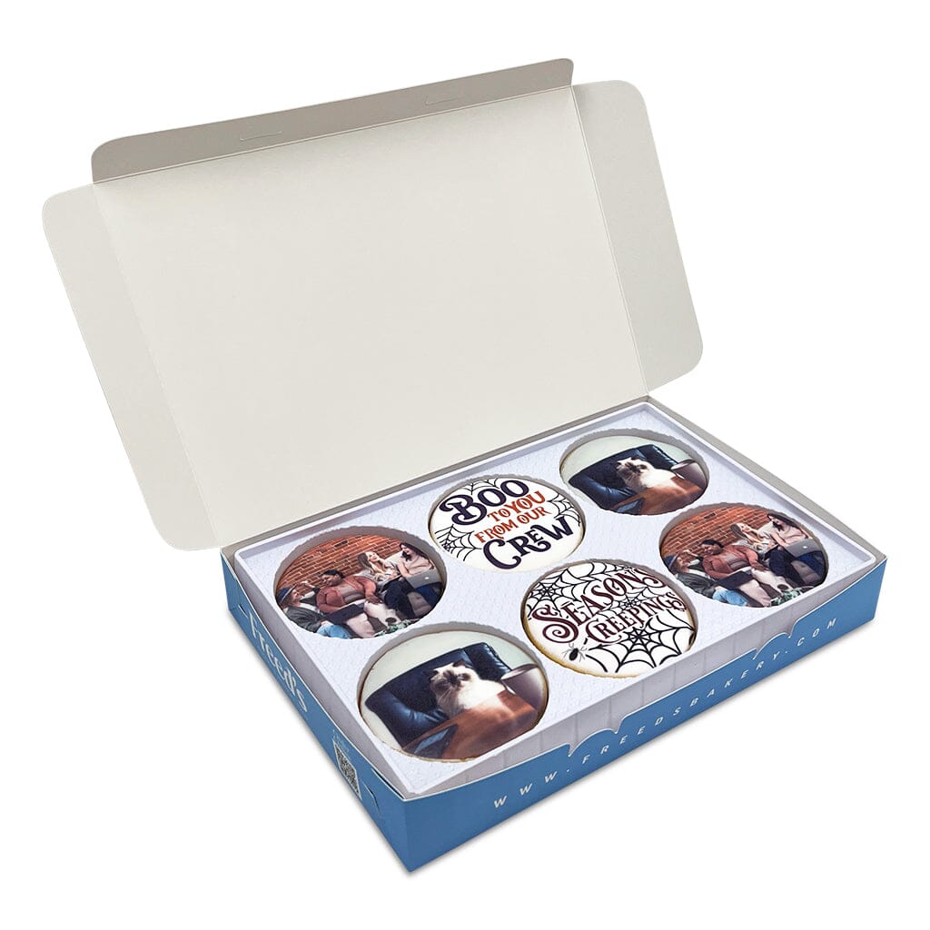 Boo Crew Custom Cookie Gift Box Gift Box Freed's Bakery 12 Cookies One Image