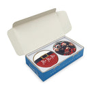 Merry Christmas Custom Cookie Gift Box Gift Box Freed's Bakery 4 Cookies One Custom Image