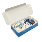 Retro Christmas Custom Cookie Gift Box Gift Box Freed's Bakery 4 Cookies One Custom Image