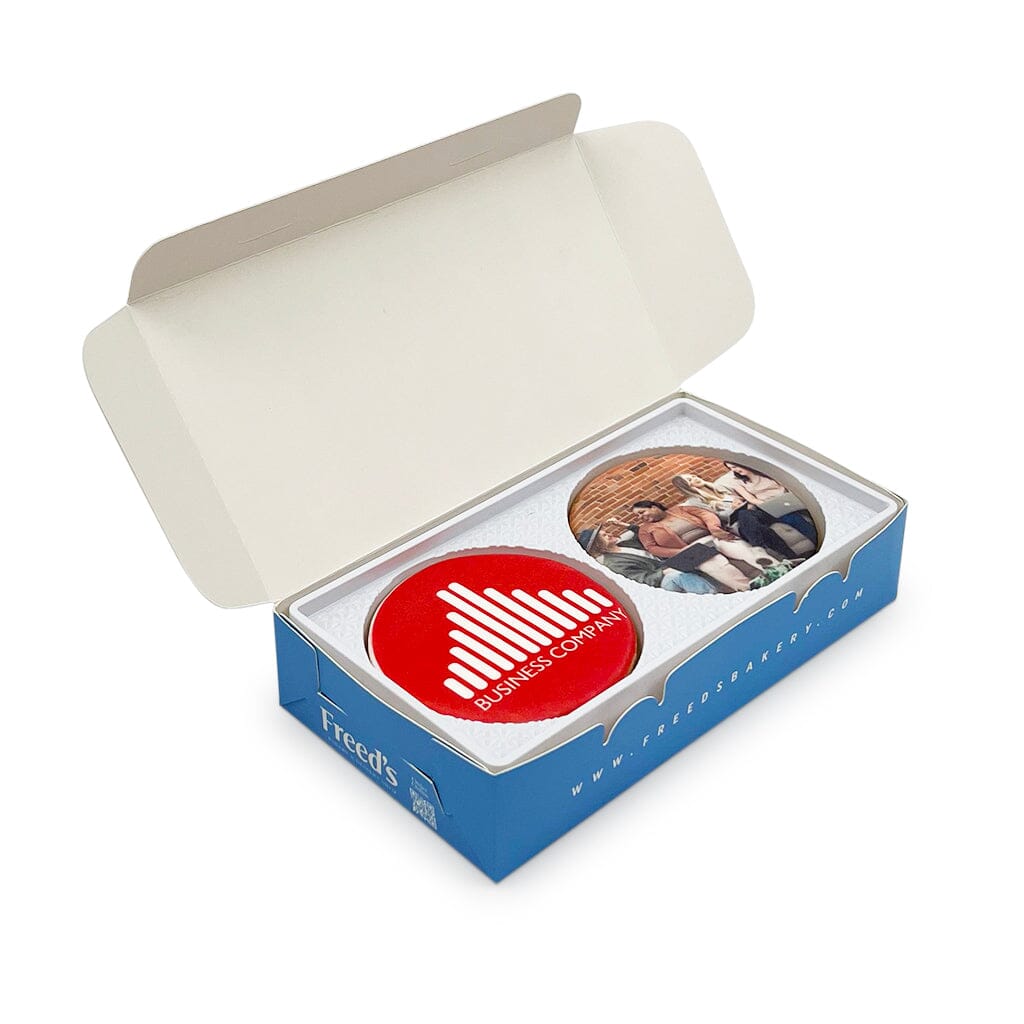 Custom Portrait Cookie Gift Box Gift Box Freed's Bakery