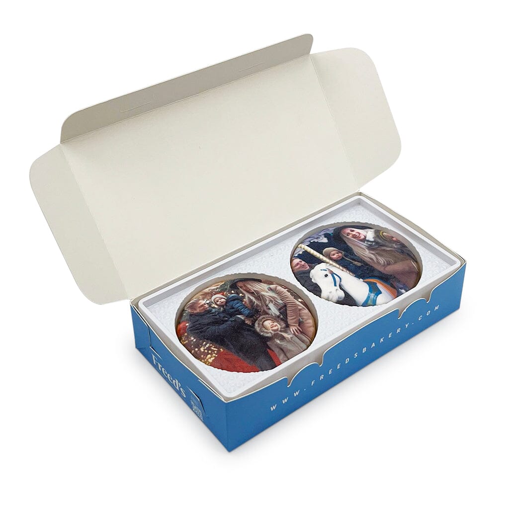 Custom Portrait Cookie Gift Box Gift Box Freed's Bakery