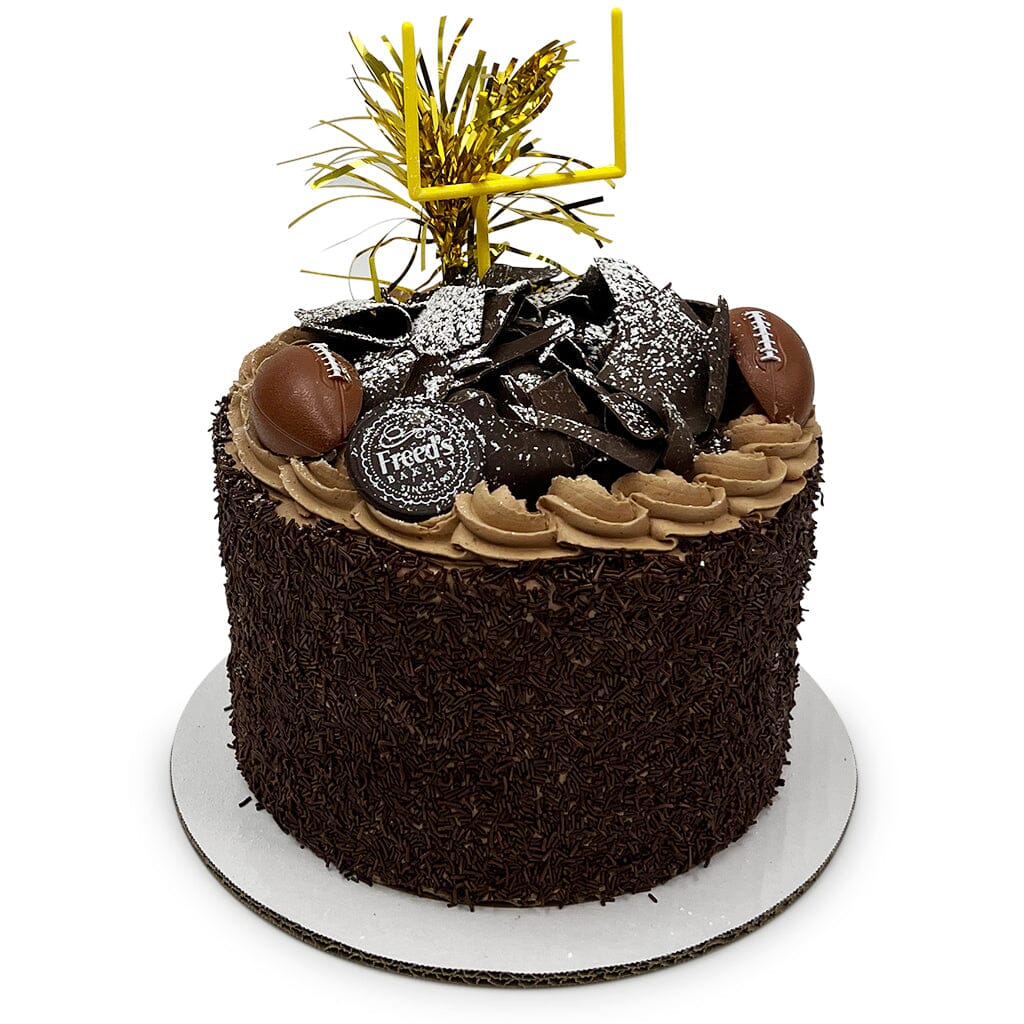 Football Parisian Chocolate Cake Dessert Cake Freed's Bakery 