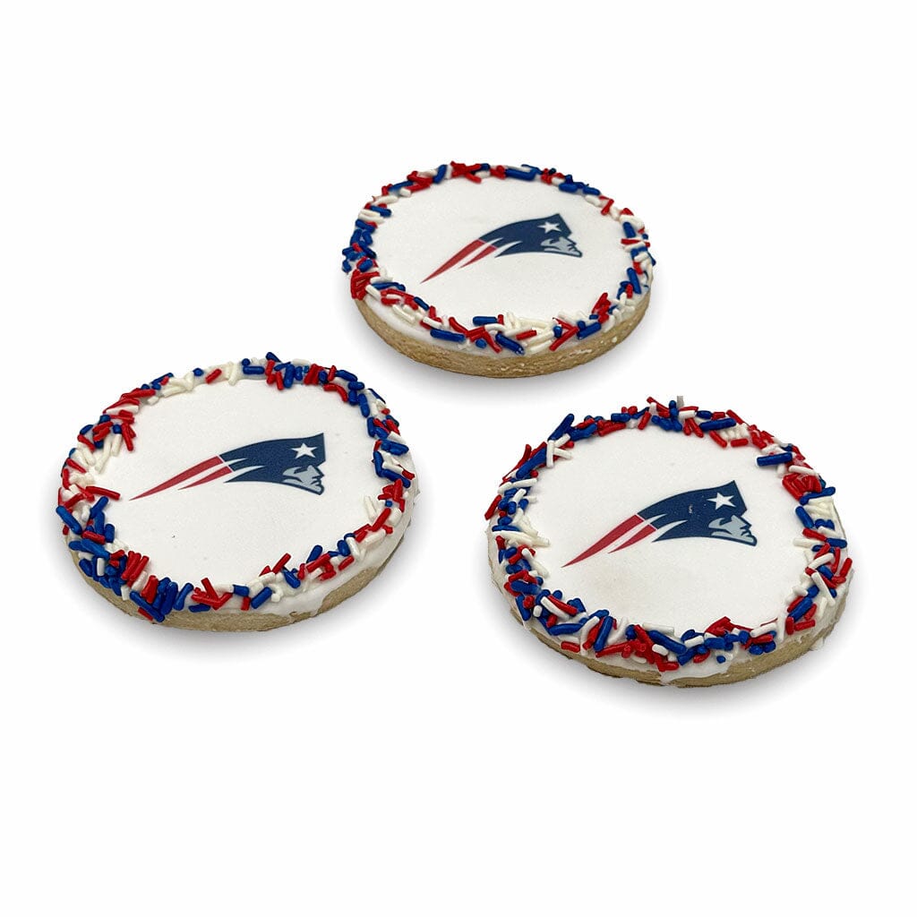 Big Game Cookies Cutout Cookie Freed's Bakery Six Patriots Yes - Individually Bag Cookies