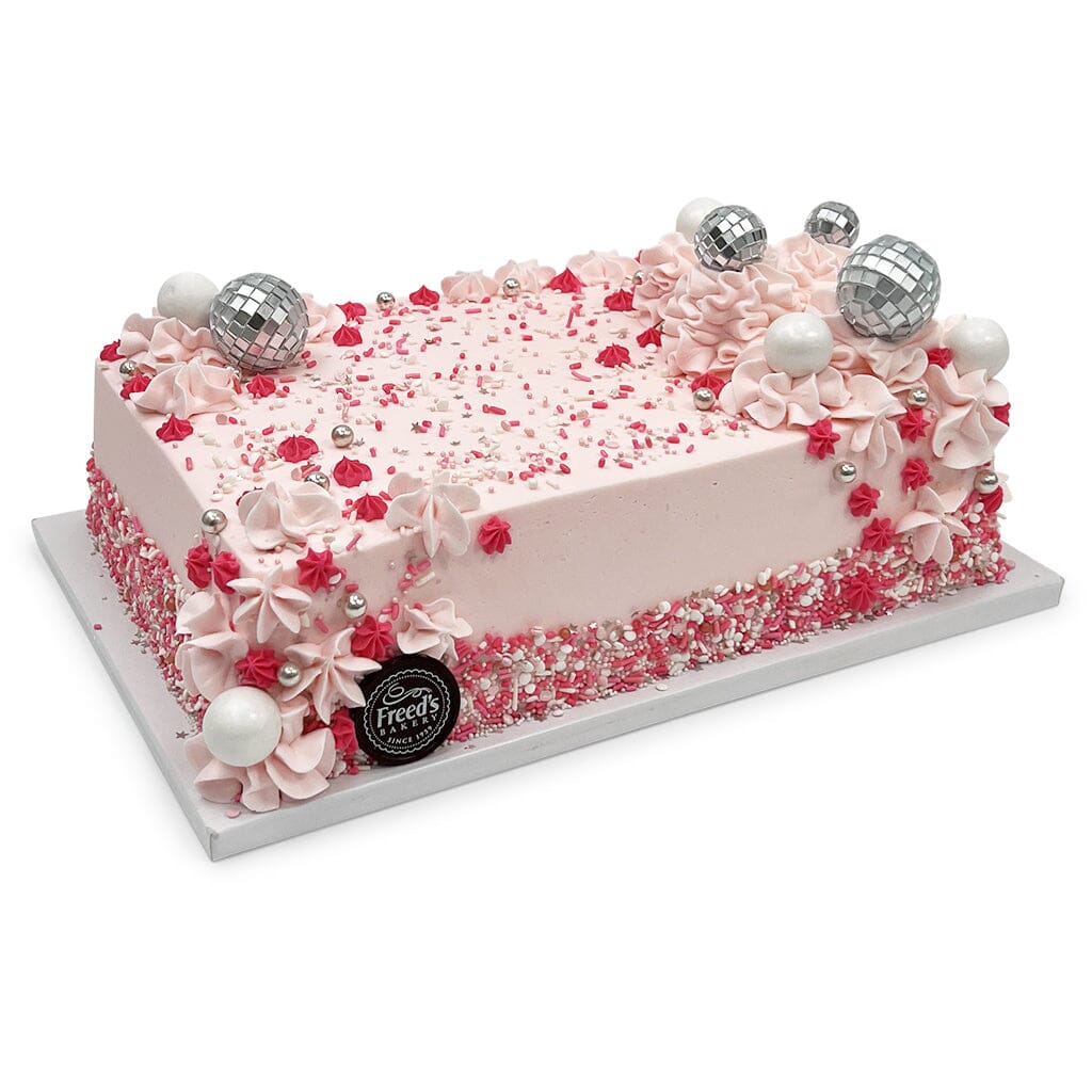 Pink Disco Dream Theme Cake Freed's Bakery