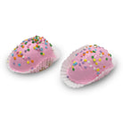 Ganache Easter Eggs Seasonal Item Freed's Bakery Six White Cake - Pink Ganache icing