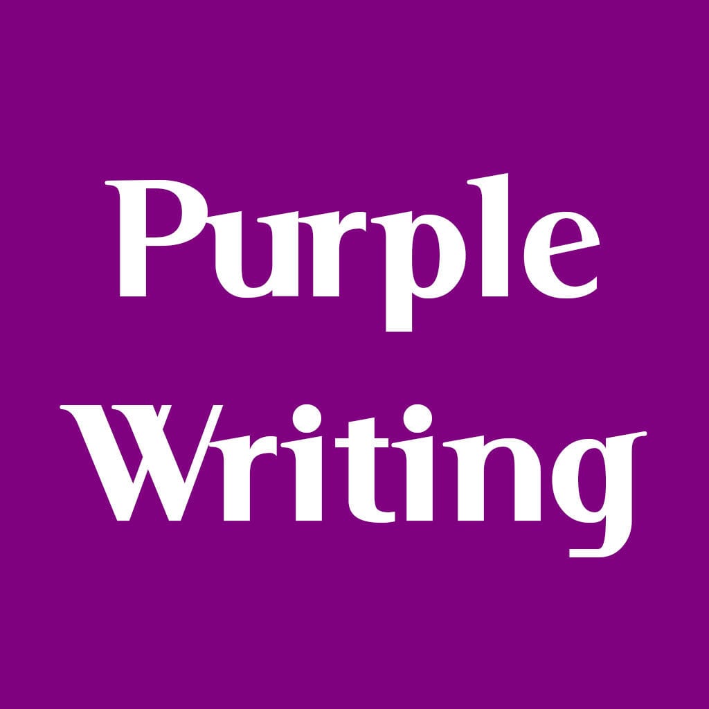 Writing Color Add On Product Option Freed's Bakery Purple Writing