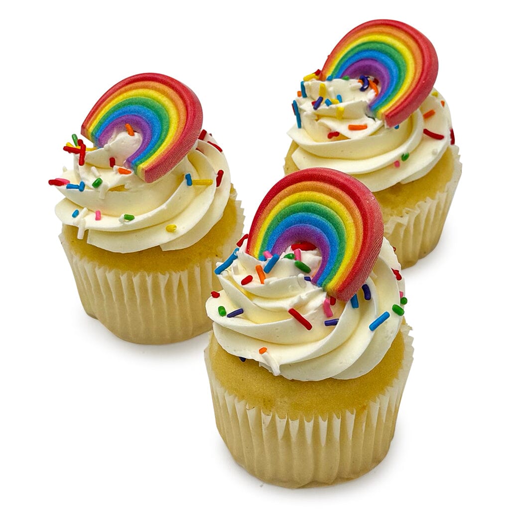 Rainbow Joy Cupcakes Theme Cupcake Freed's Bakery