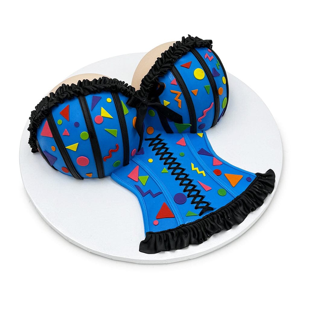 Retro Corset Theme Cake Freed's Bakery