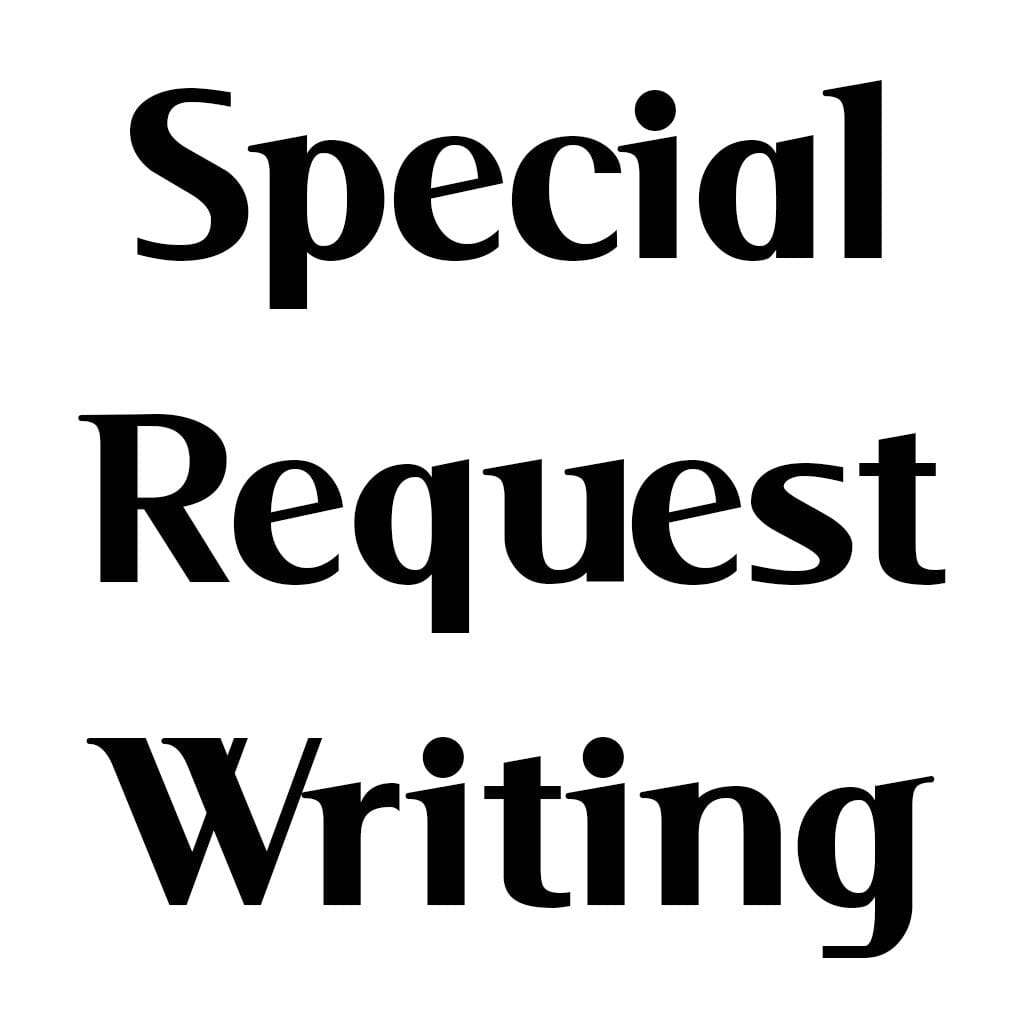 Writing Color Add On Product Option Freed's Bakery Special Request Writing